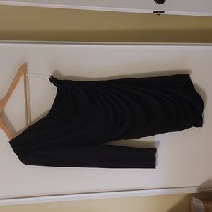 Women's one shoulder evening dress